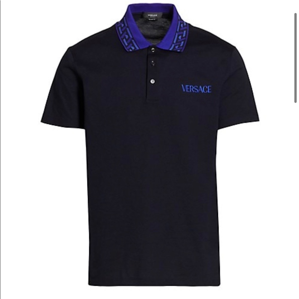Versace polo shirt large